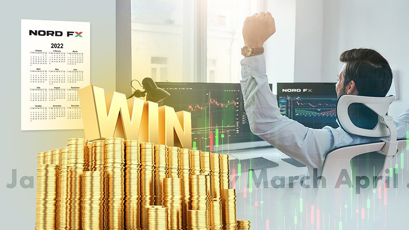 Hasil Bulan April: Penghasilan Trader TOP-3 NordFX Melebihi 230.000 USD1