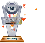 2023 Penghargaan AllForexRating<br> Broker Crypto Terbaik